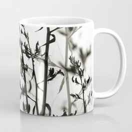 New Zealand Flax silhouettes Coffee Mug