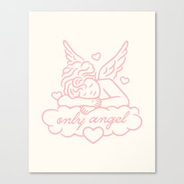 Only Angel Canvas Print