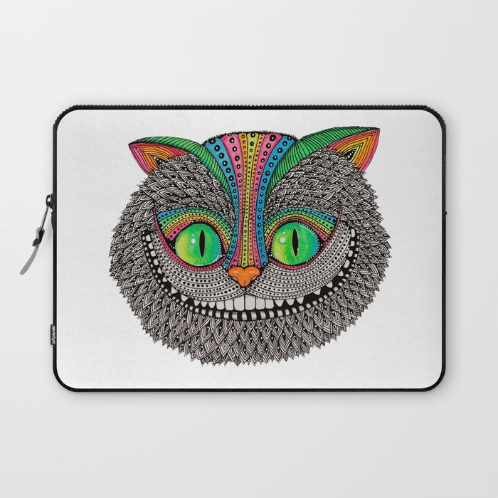 Alice´s cheshire cat by Luna Portnoi Laptop Sleeve