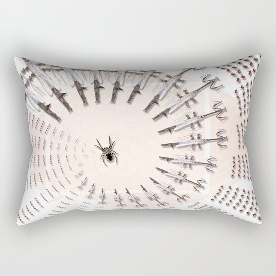 Little Universe Mandala Rectangular Pillow