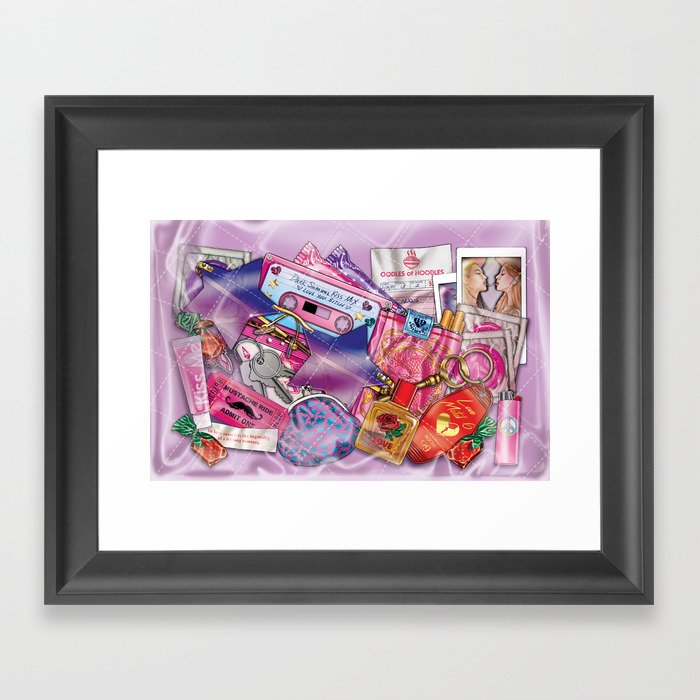 Trompe L'oeil Framed Art Print