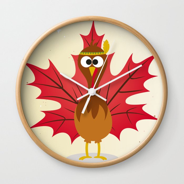 Thanksgiving Tribal Turkey Woodland Nursery Wall Clock By Thewishdesigns Thanksgiving Tribal Turkey Woodland Nursery Wall Clock By Thewishdesigns