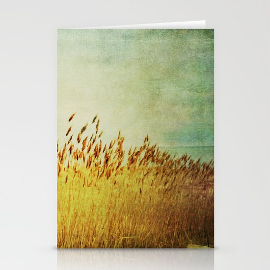 Winter Gold Stationery Cards