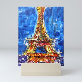 J'adore Eiffel Mini Art Print