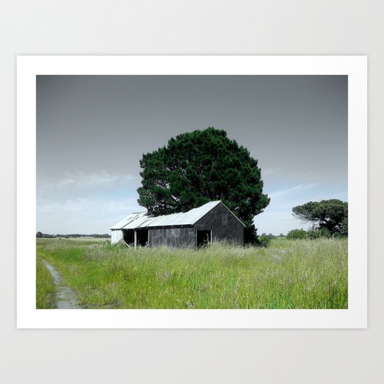 Old Barn Art Print