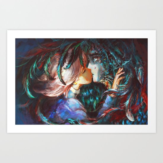 All This Time Art Print