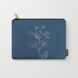 Clematis Blueprint Carry-All Pouch