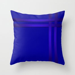 Cobalt blue Throw Pillow