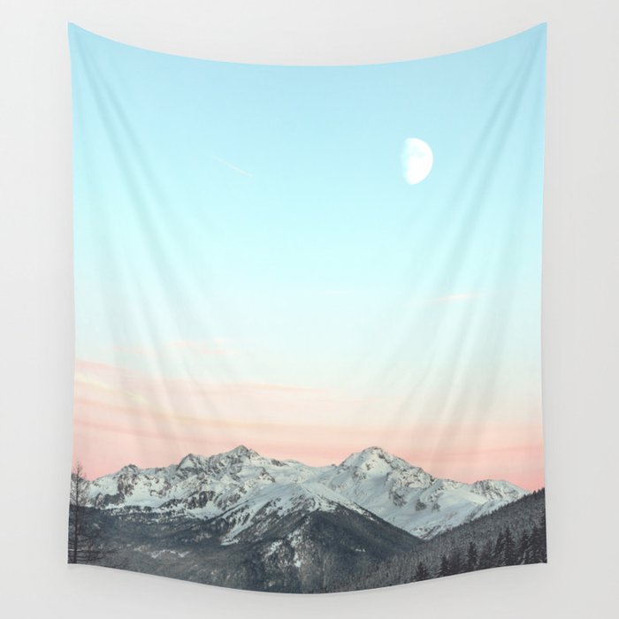 Mountains Landscape Wall Tapestry