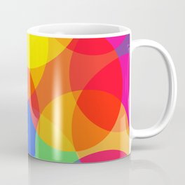 Abstract Colorful Round Lights Coffee Mug