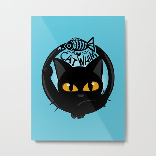Whim with a fish Metal Print