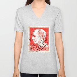Ceasar Stamp V Neck T Shirt