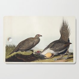 Cock of the Plains from Birds of America (1827) by John James Audubon Cutting Board