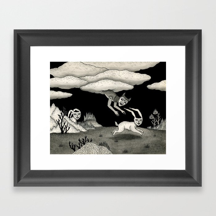 The Abduction Framed Art Print
