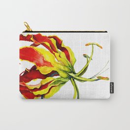 Gloriosa Lily Carry-All Pouch