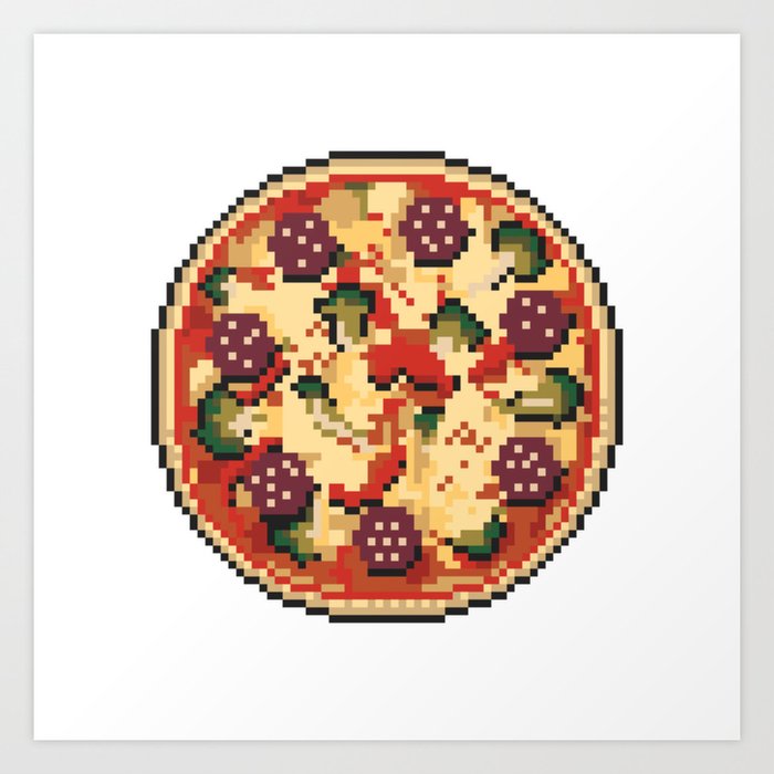 Pizza Box Art for Sale - Pixels