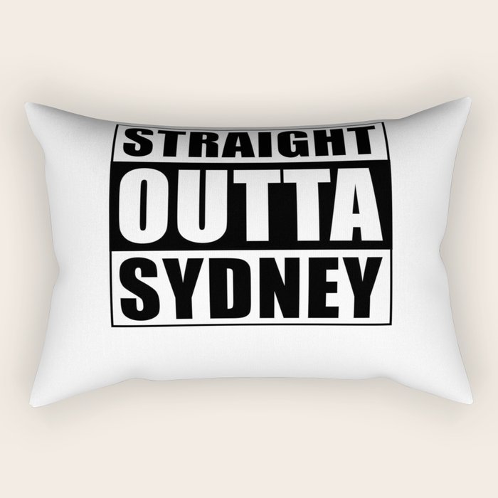 Straight Outta Sydney Rectangular Pillow