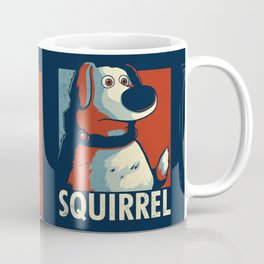 Squirrel Golden Retriever // Obama Hope, Dog for President, Elections Mug