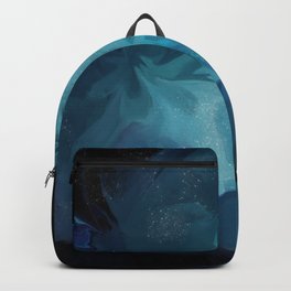 Northern Lights Abstract - 3 Backpack