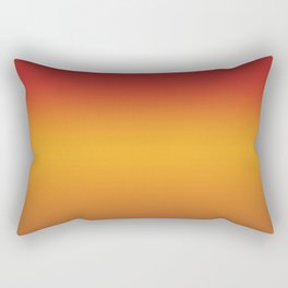 Australian Sunset Ombre Gradient  Rectangular Pillow