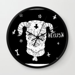 Hellish Wall Clock