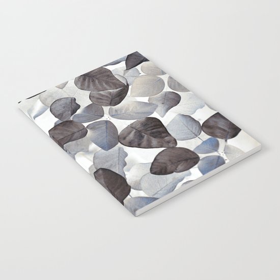 Blue Leaves Notebook