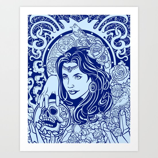 Gypsy Art Print