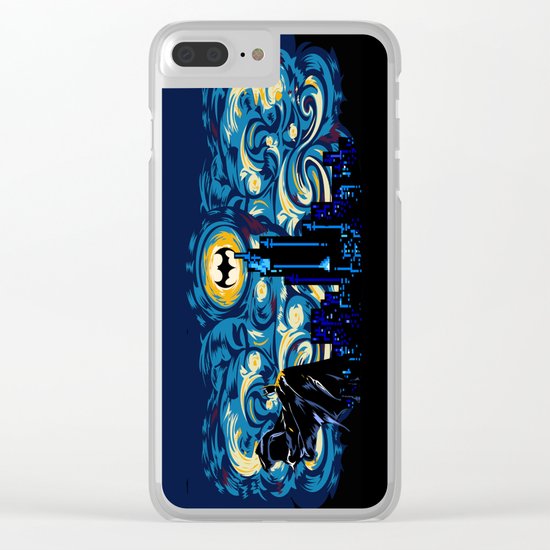 Starry Knight iPhone 4 4s 5 5c 6, pillow case, mugs and tshirt Clear iPhone Case