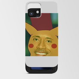 Dwayne The Scared Johnson iPhone Card Case
