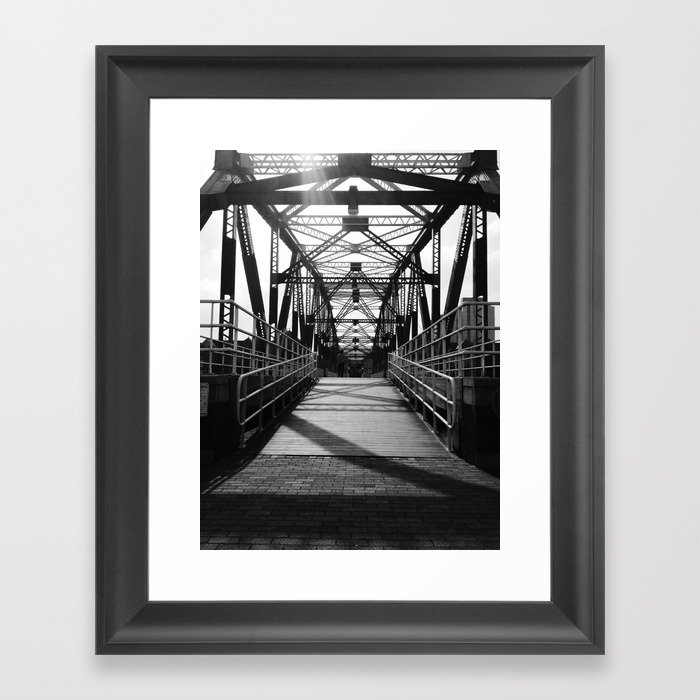 Bridge - Salford Quays Framed Art Print