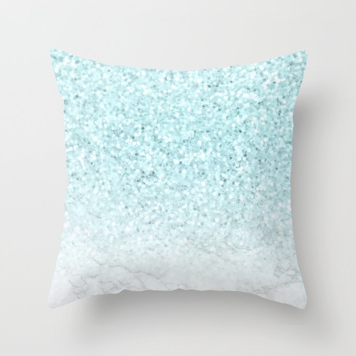 Turquoise sequin deals throw pillows