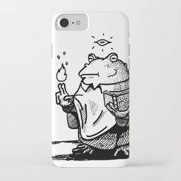 The Oracle (Toadmancer Tuesday 10.01.19) iPhone Case