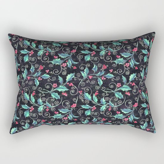 Colorful Christmas pattern Rectangular Pillow