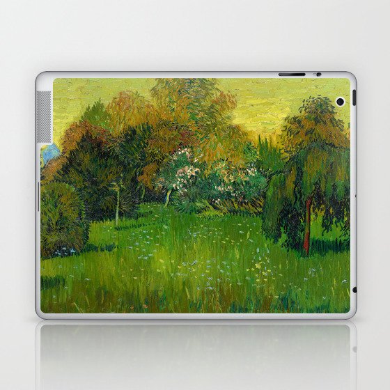 The Poet's Garden, 1888 by Vincent van Gogh Laptop & iPad Skin