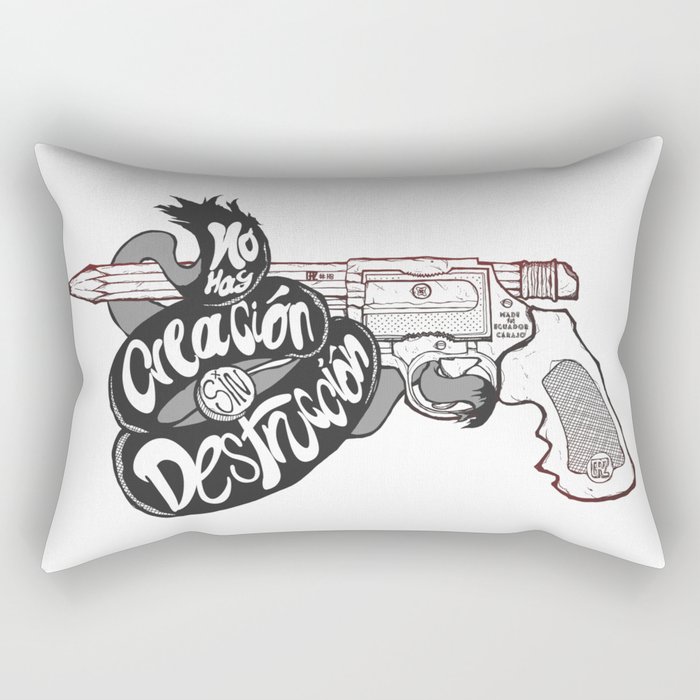 Creative weapon #2 (variant) Rectangular Pillow