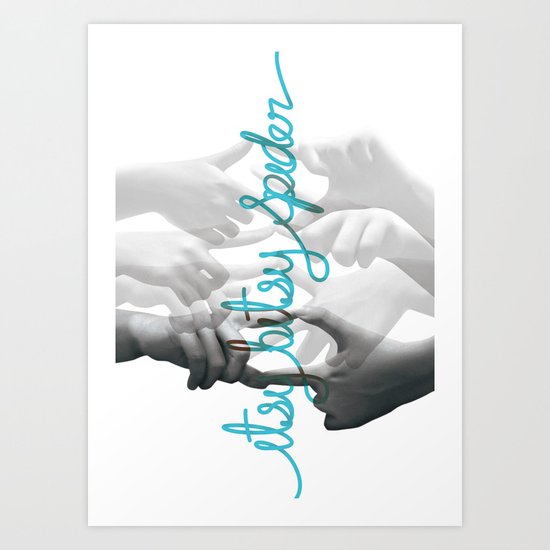 Itsy Bitsy Art Print