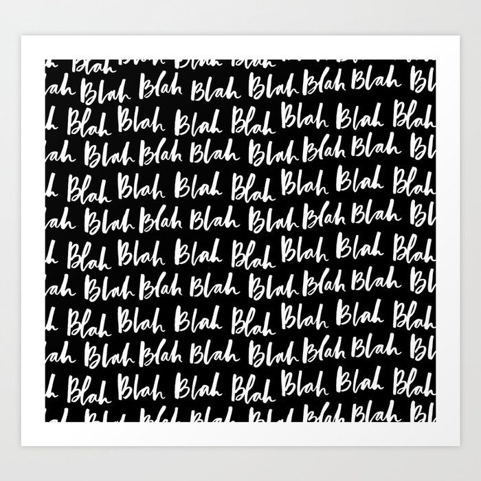 Blah Kunstdrucke Blah Kunstdrucke