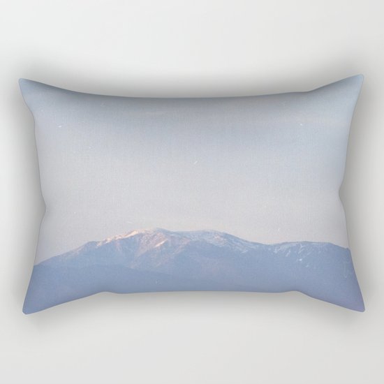 dusty mountain monday Rectangular Pillow