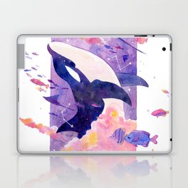Cosmic Whale Laptop Skin