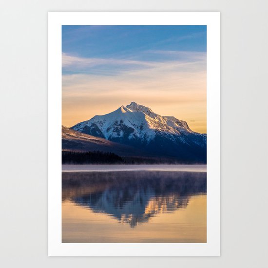 The Rising Mountain Art Print