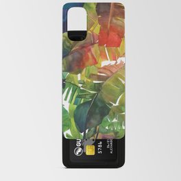 Banana Leaves Wall Home & Desk Decor Print Office Android Card Case