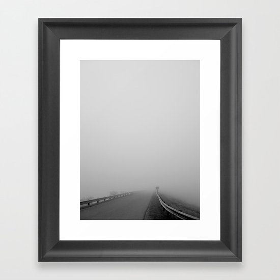 End of the Line Framed Art Print