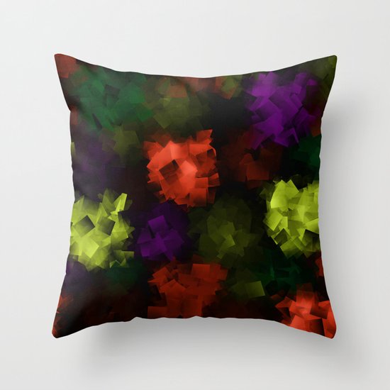 Explosions Throw Pillow