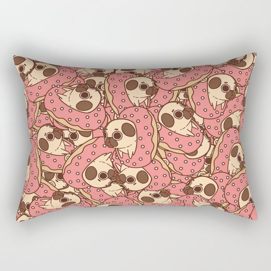 Puglie Doughnut Rectangular Pillow
