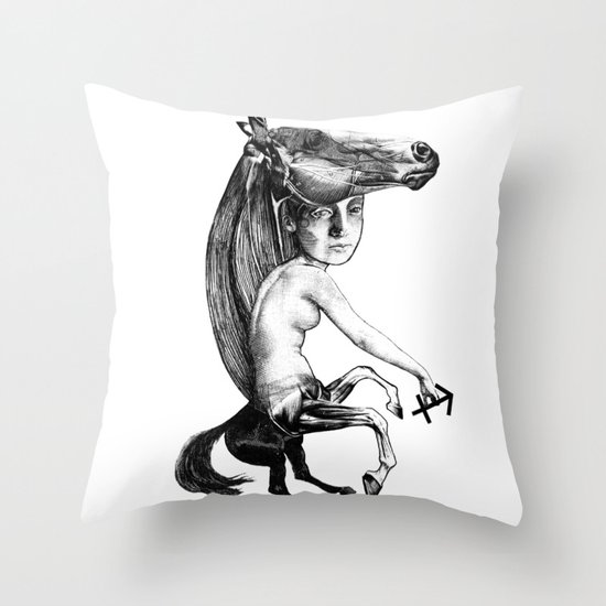 Sagitarius Throw Pillow