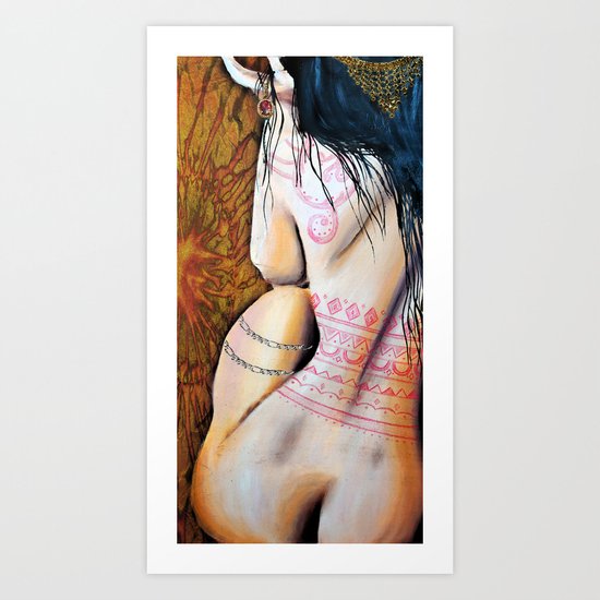 Indian Jewels Art Print