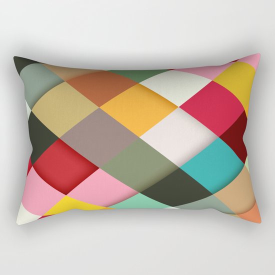 Colorful Rectangular Pillow
