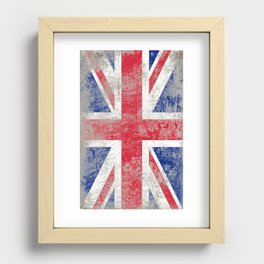 Rule Britannia (Union Jack) Recessed Framed Print