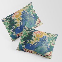 Landscape at Collioure - Henri Matisse - Exhibition Poster Pillow Sham