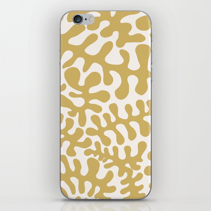 Henri Matisse cut outs seaweed plants pattern 11 iPhone Skin
